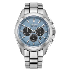 Citizen Men's Eco-Drive - Light Blue Dial - 100m