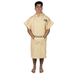 Unisex Large Retro Sand Changing Towel Poncho