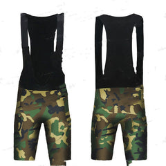 Men's Short Sleeve Camo Cycling Kit - Jersey/Shorts or Jersey/Bibs Combo