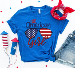 Girl's 'All American Girl' T-Shirt