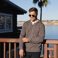 Everyday California Unisex Dawn Patrol Henley Hoodie