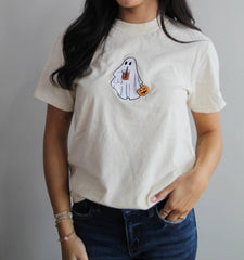 Women's 'Boo' Short Sleeve T-Shirt HALLOWEEN