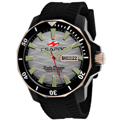Seapro Men's Scuba Dragon Diver Limited Edition - Silver Dial, Black Case - 1000m