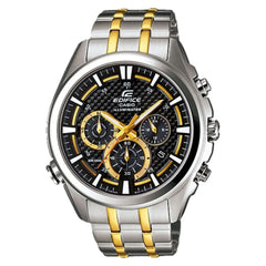 Casio Men's Edifice - Black Dial - 100m
