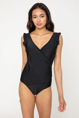 Women's One-Piece Swimsuit - Black