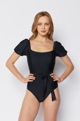 Women's One-Piece Swimsuit - Black