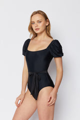 Women's One-Piece Swimsuit - Black
