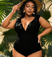 Women's Plus Size One-Piece Swimsuit