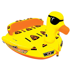 WOW Watersports Mega Ducky 5P Towable with Extra High Backrest