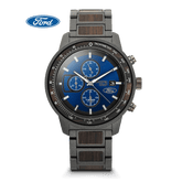 Original Grain Men's Ford.com Barrel Chrono 45mm - Blue Dial