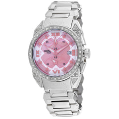 Locman Women's Diamond Cavallo Pazzo - Pink Dial - 50m