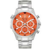 Bulova Men's Classic - Orange Dial - 100m