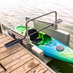 Floating Launch Station For Fixed Docks - Canoes, Kayaks, and Paddleboards