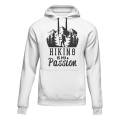 Outdoorzees Unisex 'Hiking Is My Passion' Fleece Hoodie