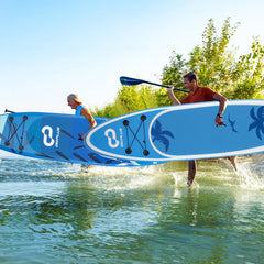 9.8-11 Foot Inflatable Stand Up Paddle Board with Premium SUP Accessories