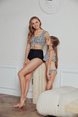 Women's High Waist Two-Piece Bikini Swimsuit - Serval