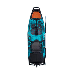 10 Foot Lightweight 1-Person Modular Fishing Kayak with Propeller Drive System (SAK67032)