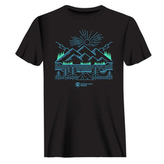 Outdoorzees Unisex Camping Lines T-Shirt