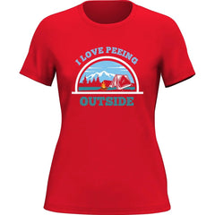 Outdoorzees Women's 'I Love Peeing Outside' T-Shirt