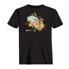 Outdoorzees Unisex Fishing Flower T-Shirt