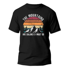Outdoorzees Unisex 'The Mountains Are Calling' T-Shirt