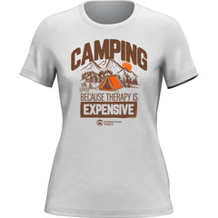 Outdoorzees Women's 'Camping... Is Expensive' T-Shirt