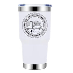 Outdoorzees Camping Kaleidoscope 30oz Insulated Vacuum Sealed Tumbler