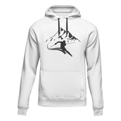 Unisex Adult's 'Run From The Avalanche' Fleece Hoodie