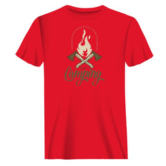 Outdoorzees Unisex Camping Axes T-Shirt