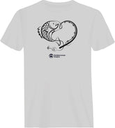 Outdoorzees Unisex Fishing Heart T-Shirt