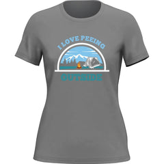 Outdoorzees Women's 'I Love Peeing Outside' T-Shirt
