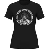 Outdoorzees Women's 'Cycling In The Morning' T-Shirt