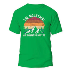Outdoorzees Unisex 'The Mountains Are Calling' T-Shirt