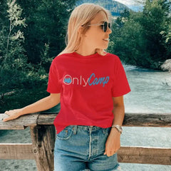 Outdoorzees Women's 'Only Camp' T-Shirt