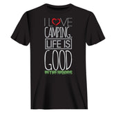 Outdoorzees Unisex 'I Love Camping In The Woods' T-Shirt