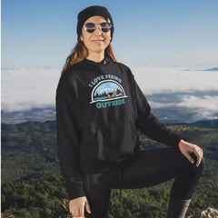 Outdoorzees Women's 'I Love Peeing Outside' Fleece Hoodie