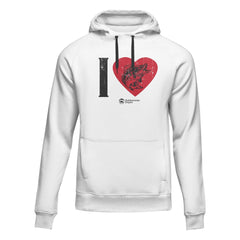 Outdoorzees Unisex 'I love Fishing' Fleece Hoodie