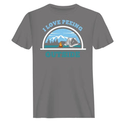 Outdoorzees Unisex 'I Love Peeing Outside' T-Shirt