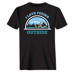 Outdoorzees Unisex 'I Love Peeing Outside' T-Shirt