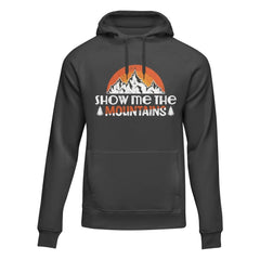 Outdoorzees Unisex 'Show Me To The Mountains' Fleece Hoodie