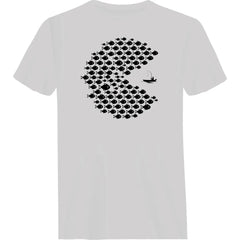 Outdoorzees Unisex Fishing Pacman Style T-Shirt