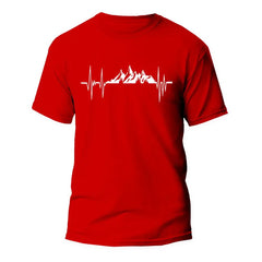 Outdoorzees Unisex Mountain Heartbeat T-Shirt