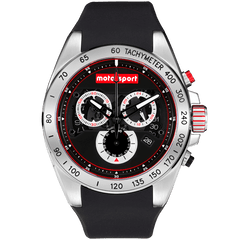 Motorsport Men's Apex - Black Dial/Strap - 100m