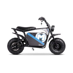 1000W 48V 12Ah Electric Powered Mini Bike - Black