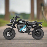 1500W 60V 20Ah Electric Powered Mini Bike - Black