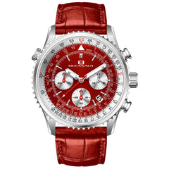 Oceanaut Men's Flight - Red Dial/Strap - 100m