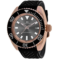 Oceanaut Men's Submersion - Grey Dial, Rose Gold Case - 200m