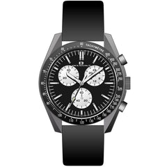 Oceanaut Men's Orbit - Black/White Dial - 50m