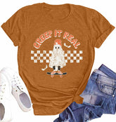 HALLOWEEN Women's 'Creep It Real' Skateboarding Ghost T-Shirt - Size S