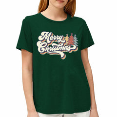 CHRISTMAS Women's 'Merry Christmas' T-Shirt - Size L